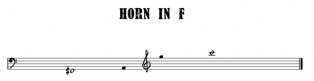 13.Horn in f